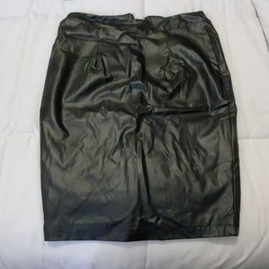 Leather Skirt